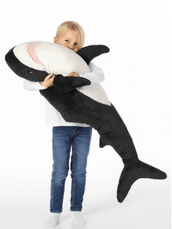 Мягкая игрушка "Акула чёрная" 120 см 