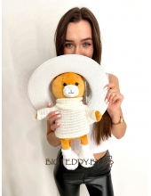 Кошка "Чарли" в свитере 35 см