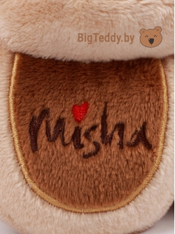 Плюшевый медведь "Misha" 40 см бант
