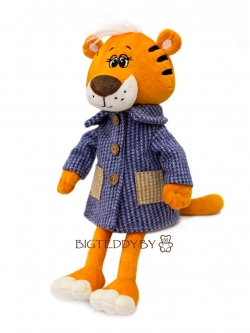 Мягкая игрушка Тигр в пальто 45 см 